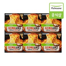 [풀무원] 10가지 치즈 스위트갈릭 시카고피자, 6판