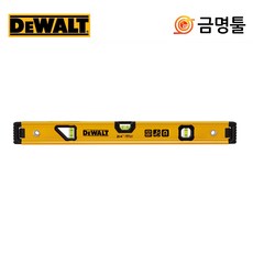 디월트 DWHT42807 자석수평 24인치 600mm 알루미늄 압출 바디 막대 수평기, 1개