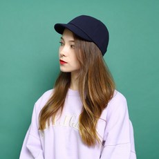 남녀공용 숏챙 볼캡 모자