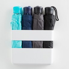 신발장 우산꽂이 정리대 인테리어 자석우산꽂이 마그네틱 예쁜 꽃이 까페, 그레이, 1개