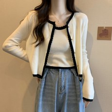 라라선데이 여성 데일리 나시 가디건 투피스 세트