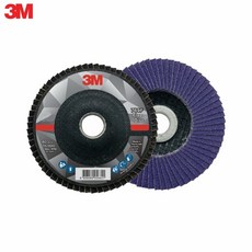 [MRO]3M 큐비트론2 플랩디스크 769F 휠 페파 100mm 사포 샌딩페이퍼 샌딩페파 날개페파 날개사포, 방수, 60방