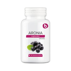 슈퍼푸드 플라보노이드 폴리페놀 함유 유럽 아로니아 베리 500mg 90캡슐, 90정, 1개