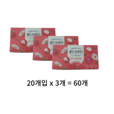 담터 콜드브루티 리치 캐모마일, 1.5g, 60개입, 3개