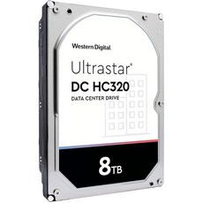 Western Digital 8TB 울트라스타 DC HC320 SATA HDD 7200 RPM 클래스 SATA 6 Gb/s 256MB 캐시 3.5" HUS728T8TALE6L - hus728t8tale6l4