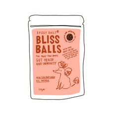 도기데일리 블리스볼 식물성 영양 간식 수퍼푸드 베이스로 만든 한입쏙 장건강 간식 강아지 영양제 보충제, 1개, 150g, 피부/피모+장건강