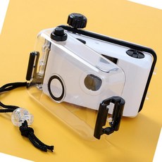 세영마켓 방수 토이카메라 화이트블랙 방수토이카메라 화이트블랙카메라, 1개