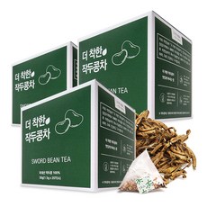 HACCP 인증 착한농부 국내산 햇작두콩차 고급티백 20T, 30g, 20개입, 3개