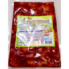 양념닭불고기(부성 350g) 뚝불고기 산동고기만두, 1개