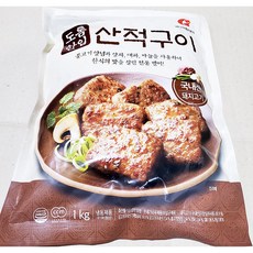 마니커 산적구이(도톰한개 1K) X10 간식 소고기산적, 1kg, 1개