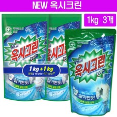 옥시크린 파우더 표백제, 1kg, 3개