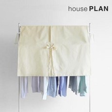 하우스플랜 코튼 행거커버 그레이 S, 1개입, 1개
