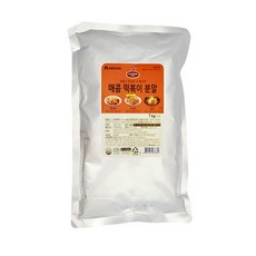 쉐프원 매콤 떡볶이분말 1kg 50인분 떡볶이 닭볶음탕 소스, 매콤떡볶이분말 1kg
