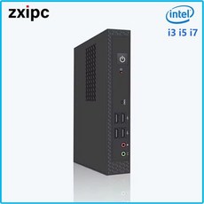 미니PC i5 i7 10 ZXIPC COM PC 산업 블루투스 코어 클라이언트 게이밍 프로 ITX 씬 미니 와이파이 i3 윈도우 프로세서 인텔 SSD 컴퓨터, Intel Core i3-3120M, 8G RAM 512G SSD, 1개