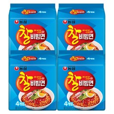 농심 찰비빔면 130g X 16봉