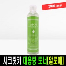 시크릿키 프레쉬 [보습] 알로에 수딩 모이스트 토너 스킨/토너, 1개, 248mg