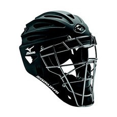 Mizuno G4 Samurai Catcher's Helmet Black 미즈노 G4 사무라이 포수 헬멧 블랙, 1