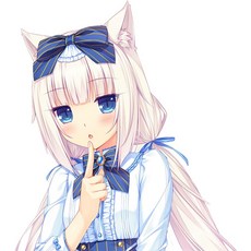 나무소녀고양이벽지