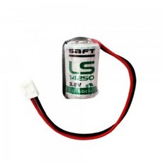 [PLC/열량계 배터리] 사프트 SAFT LS14250 C0640 RR타입 1/2AA사이즈 3.6V 1200mAh, 1개