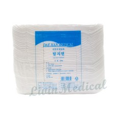 대한위재 탈지면 4x4cm 450g 사각솜 깍두기솜 절단솜, 1개 - 사각솜