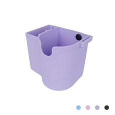 컵 홀더 받침 수영가방 비치백 수영 숄더백 물놀이 실리콘 방수 가방 수영장 수영장가방, 13.5x12cm, 1개, 퍼플 13.5x12x10cm