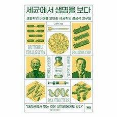 웅진북센 세균에서 생명을 보다 생물학의 미래를 보여준 세균학의 결정적 연구들, One color | One Size