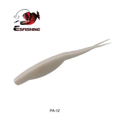 ESFISHING 공식 웹 사이트 소프트 실리콘 미끼 슈퍼 플럭 120mm 미노우 이스카 낚시 액세서리 루어 수플, 1개