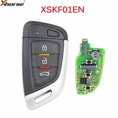 자동 차키 복사 스마트키 폴딩키 원격시동 디스플레이키 XHORSE VVDI2/VVDI 범용 리모컨 스마트 키 근접 기, 03 XSKF01EN, 1개