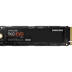 SAMSUNG 960 EVO 시리즈 - 250GB PCIe NVMe M.2 SSD, 02.250GB