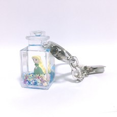 뻗# 뻗Shop 동화공주 5종 워터 키링 백설공주 라푼젤 퍼터키퍼 에어팟 버즈 열쇠고리, 키링키퍼, 1개