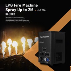 LPG Dmx 화염 파이어 머신 무대 화염 방사기 점화 가스 파이프 라인 파이어 제트 프로젝터 무대 쇼 스프레이 파이어 머신, 1 unit, AU 플러그, 1개