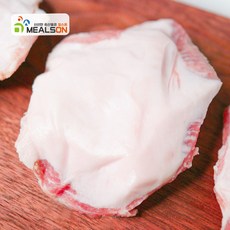 밀스온 캠핑고기 수입 냉동 돼지고기 통항정살 항정살, 1kg, 1개, 손질 항정살(구이용)