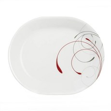 corelle(코렐) 코렐 스플렌더 12 1/4인치 타원형 서빙 플래터