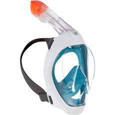 SUBEA TRIBORD 이지브레스 500 Full Face Snorkel Mask 2세대 2022 버전 드라이탑 릴리즈 교체 배수 밸브 개스킷 세트 블루 ML