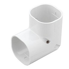 인하 전공 배관 화장 커버 슬림 코너 입면 90° 입면 90° 굴곡 화이트 SC-77-W