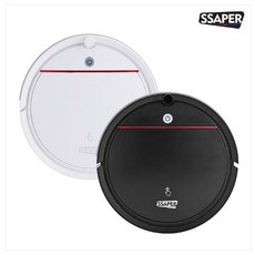 셰퍼 컬링 로봇청소기 화이트 (JSK-19021), 블랙