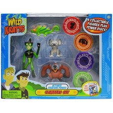 Wild Kratts Toys - 4팩 액션 피규어 세트 - 크리처 파워 활성화 - Climbers: Toys & Games, 단일옵션