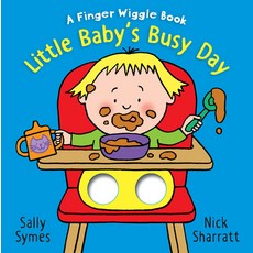 (영문도서) Little Baby's Busy Day: A Finger Wiggle Book Board Books, Candlewick Press (MA), English, 9781536212785