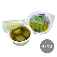 리치스 일회용 오이피클 80g 42개입