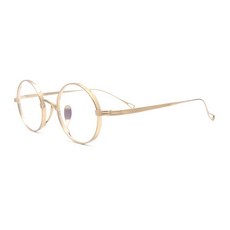 아이옵틱스 10518 45SIZE GOLD 안경 티타늄 안경 가메만넨모양 고도수 안경 EYEOPTICS 안경