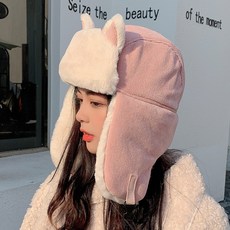 고양이귀털모자