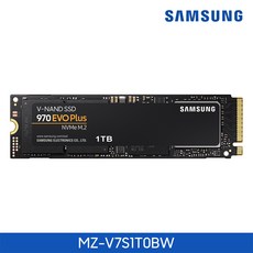 삼성전자 SSD 공식인증 970 EVO Plus M.2 NVMe 2280 MZ-V7S250BW MZ-V7S500BW MZ-V7S1T0BW MZ-V7S2T0B 국내 정품, MZ-V7S1T0BW 1TB, 1TB