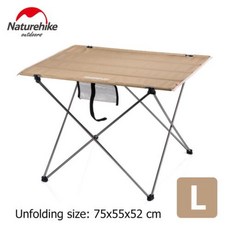 휴대용캠핑테이블 알루미늄 합금 접는 휴대용 야외 캠핑 테이블 초경량 접이식 낚시, CN, Table - L1