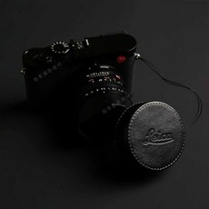 라이카 렌즈 커버 가죽 Leica Q3 QP Q-P Q2 QP 캡 후드커버 뚜껑