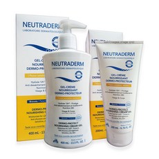 [뉴트라덤] [NEUTRADERM]프랑스 직수입! 너리싱 젤크림 기본구성 (400ml*1, 1개, 400ml