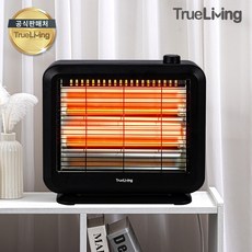 트루리빙 네모 미니 석영관 히터, TL-HT203B, 블랙