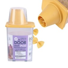 미니 잡곡 곡물 통 밀가루 쌀 보관함 보관용기 950ml, 상세페이지 참조, 1개