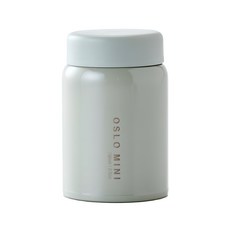 OSLO 迷你食物保溫罐, 綠色, 280ml, 1個