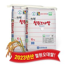 [당일도정] [동철원농협 직접운영] 2023년산 두루웰 철원오대쌀, 2개