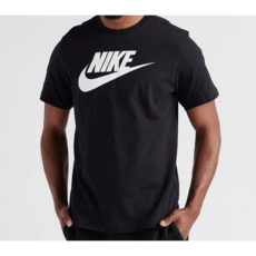나이키 NIKE NSW 퓨추라 면 반팔 티셔츠 블랙 AR5004-010